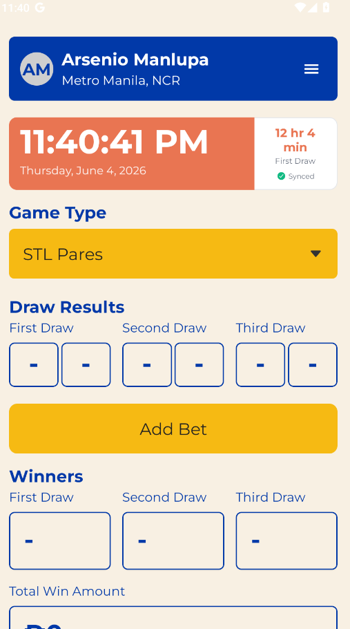 Betting & Lottery Mobile App